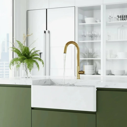 Pull-Down Kitchen Faucet – High Arc Single-Handle Professional Design