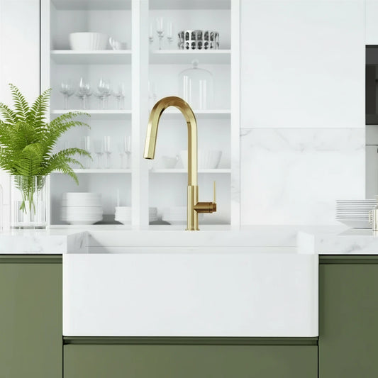 Pull-Down Kitchen Faucet – High Arc Single-Handle Professional Design